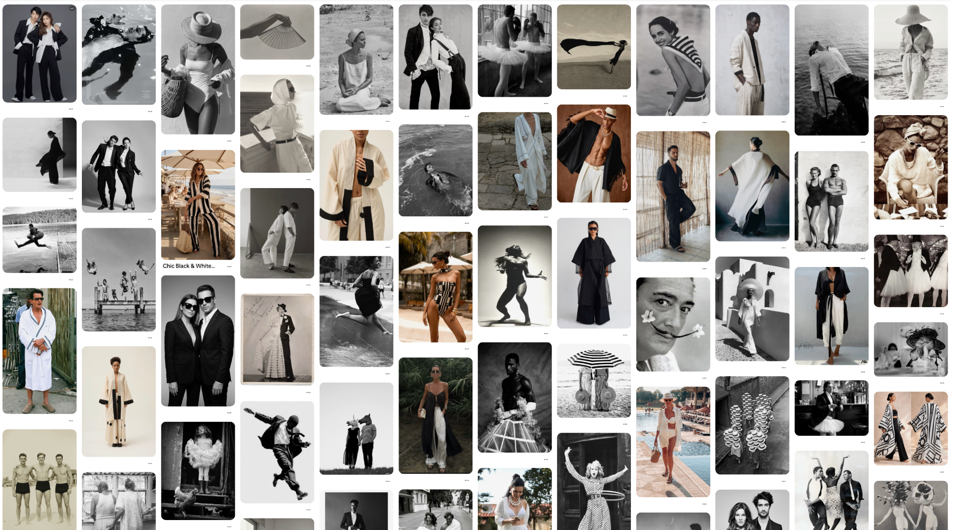 Wedding Crashers mood board, expanded